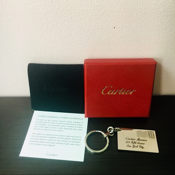 Cartier Accessories - Cartier Letter Keychain
